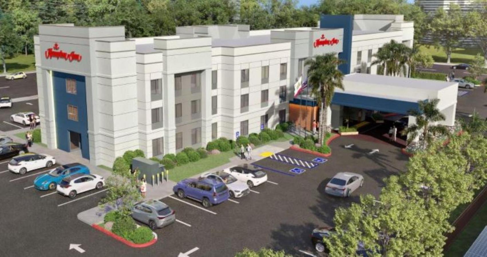 Hampton Inn & Suites Lathrop Bagian luar foto